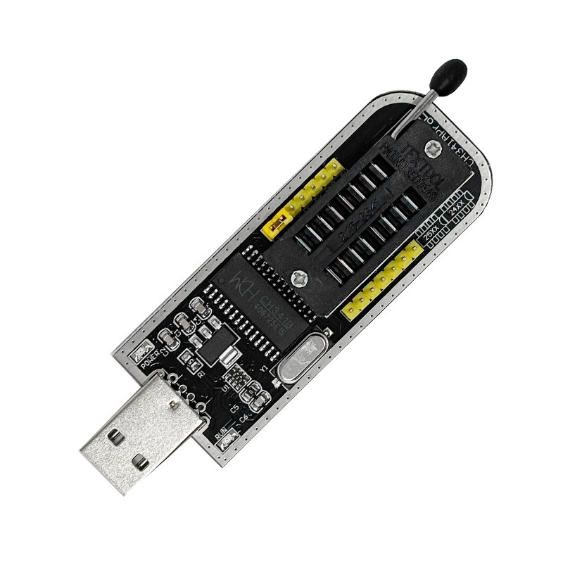 CH341A SOIC Clip Socket 1.8V 3.3V USB EEPROM Flash BIOS Repair Programmer