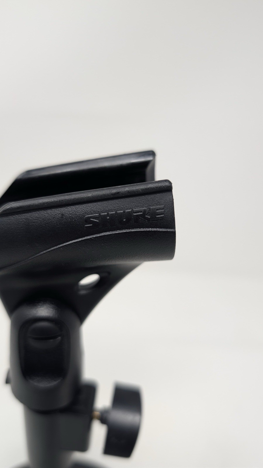 Shure by Gator Round Base Desktop Mic Stand with Standard Height-Adjustable