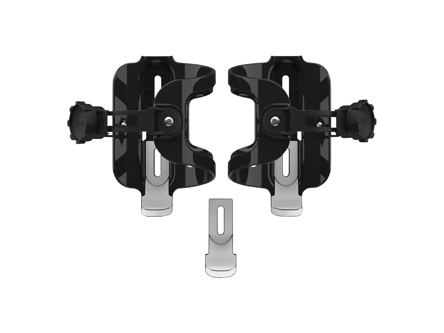 BiKASE Sidewinder ABC Bottle Cage One size Black