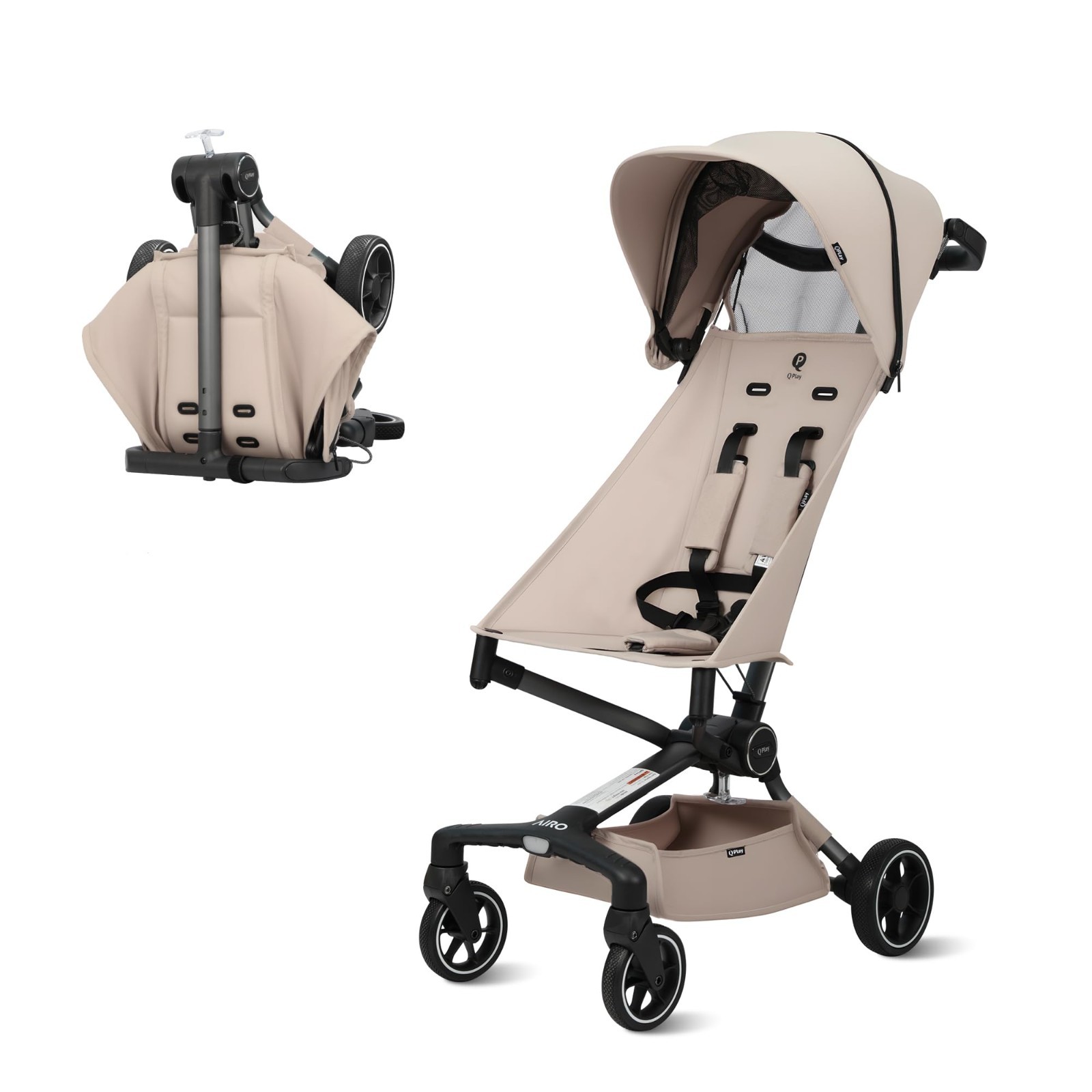 QPlay Travel Stroller for Baby & Toddlers Ages 6 Months to 4 Year Old 9.48lbs Li