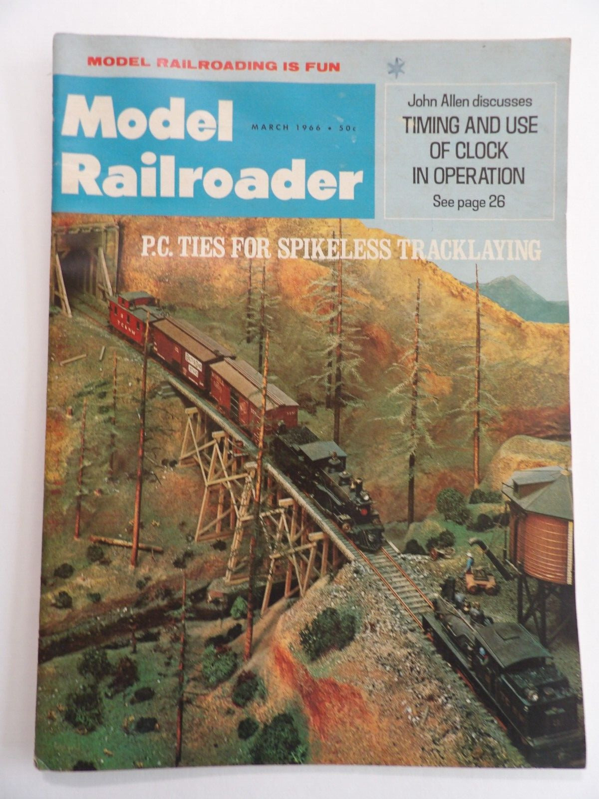 Model Railroader Magazine March 1966 Volume 33
