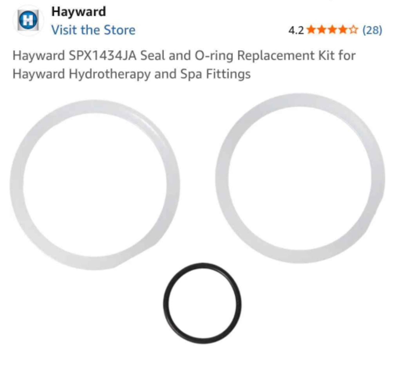 Hayward SPX1434JA Seal and O-ring Replacement Kit