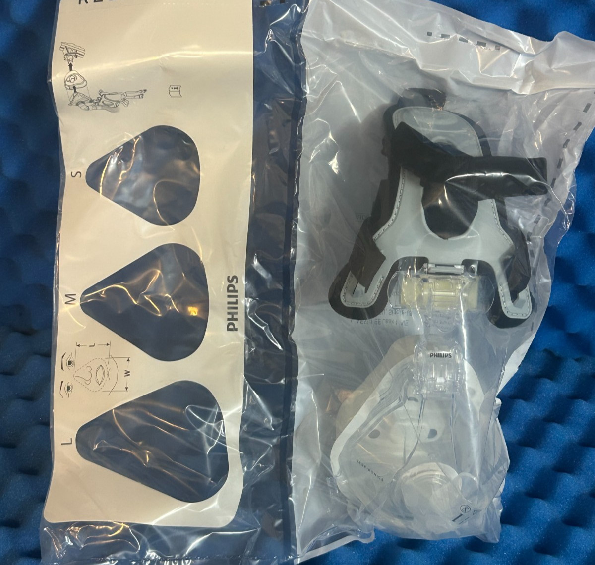 PHILIPS RESPIRONICS LARGE CAPSTRAP SU L AF531 EE LEAK 1 NE 1119112 LARGE