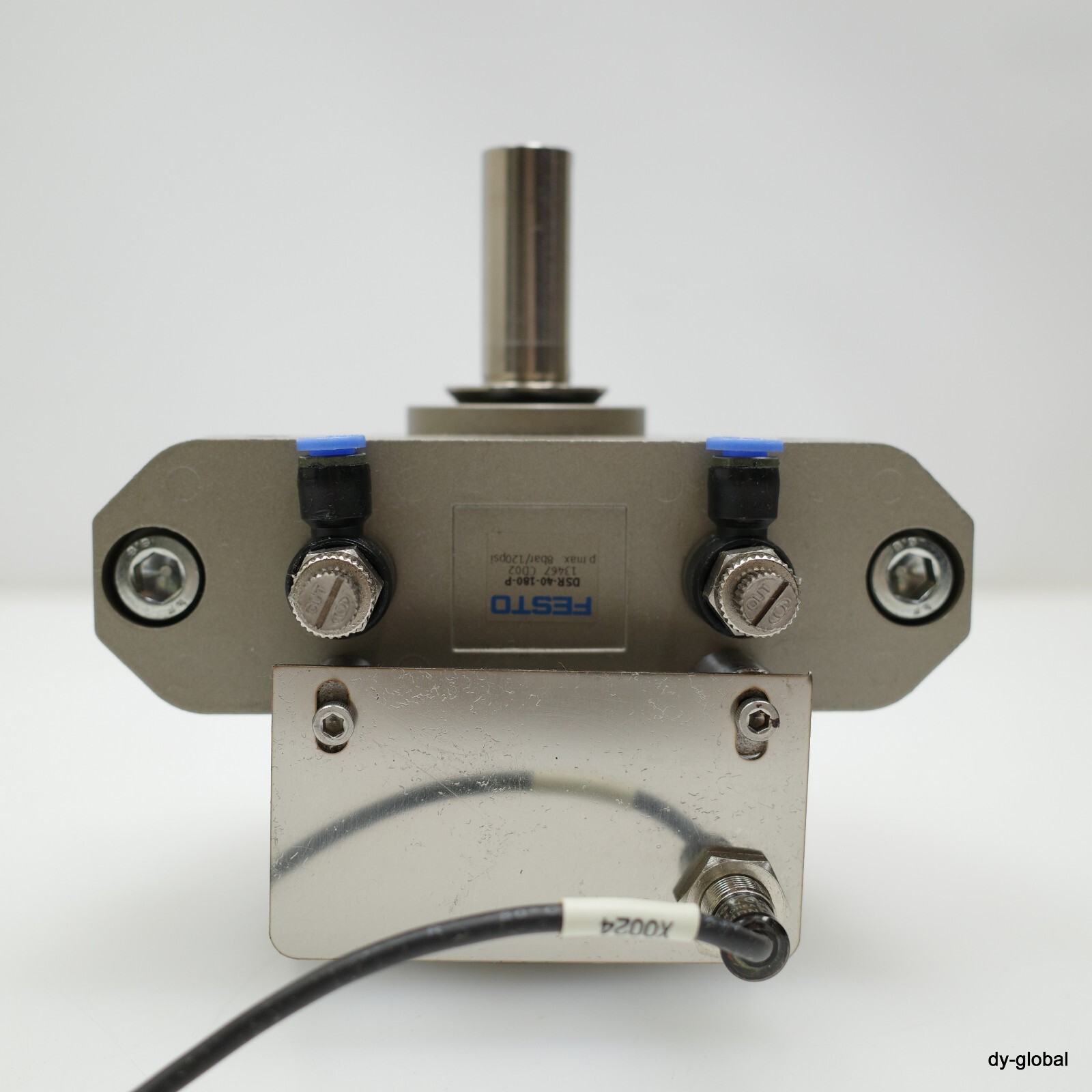 FESTO Rotary Pneumatic Cylinder Used DSR-40-180-P Fitting 6Ø CYL-ROT-I-171=4P31