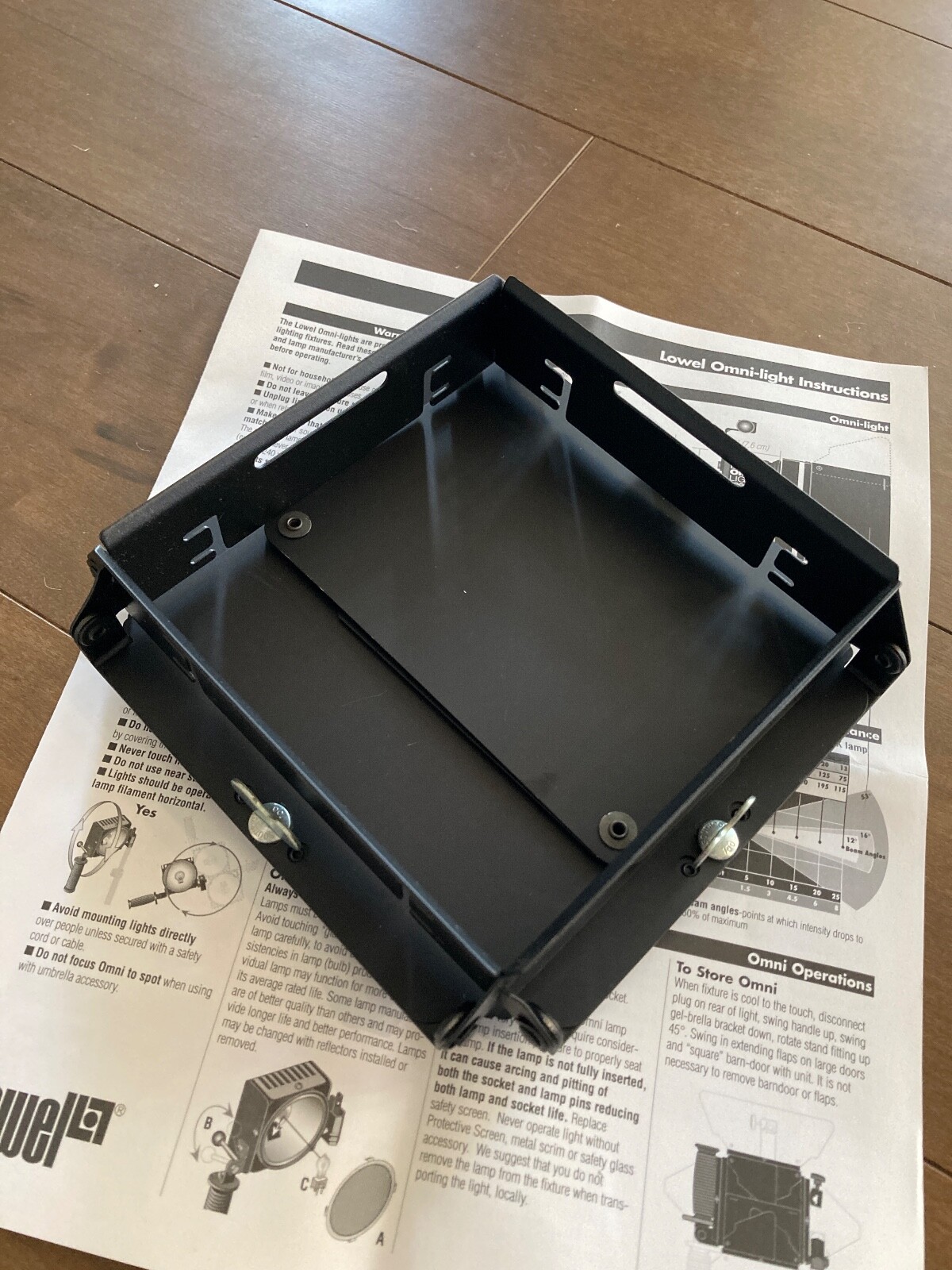 Lowel Omni Light Complete Barndoor #O1-20