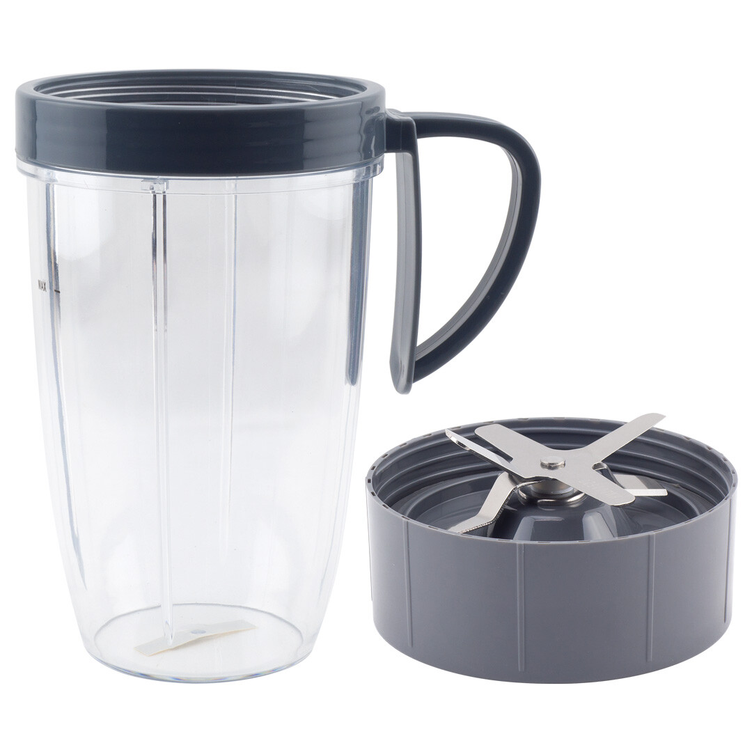 24 oz Tall Cup and Extractor Blade for NutriBullet NB-101B NB-101S NB-201