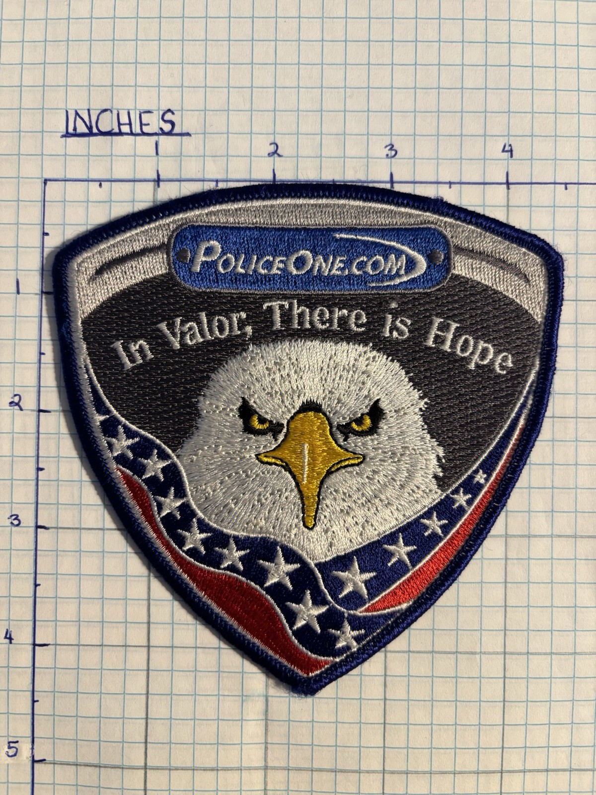 PoliceOne.com In Valor, There is Hope Patch