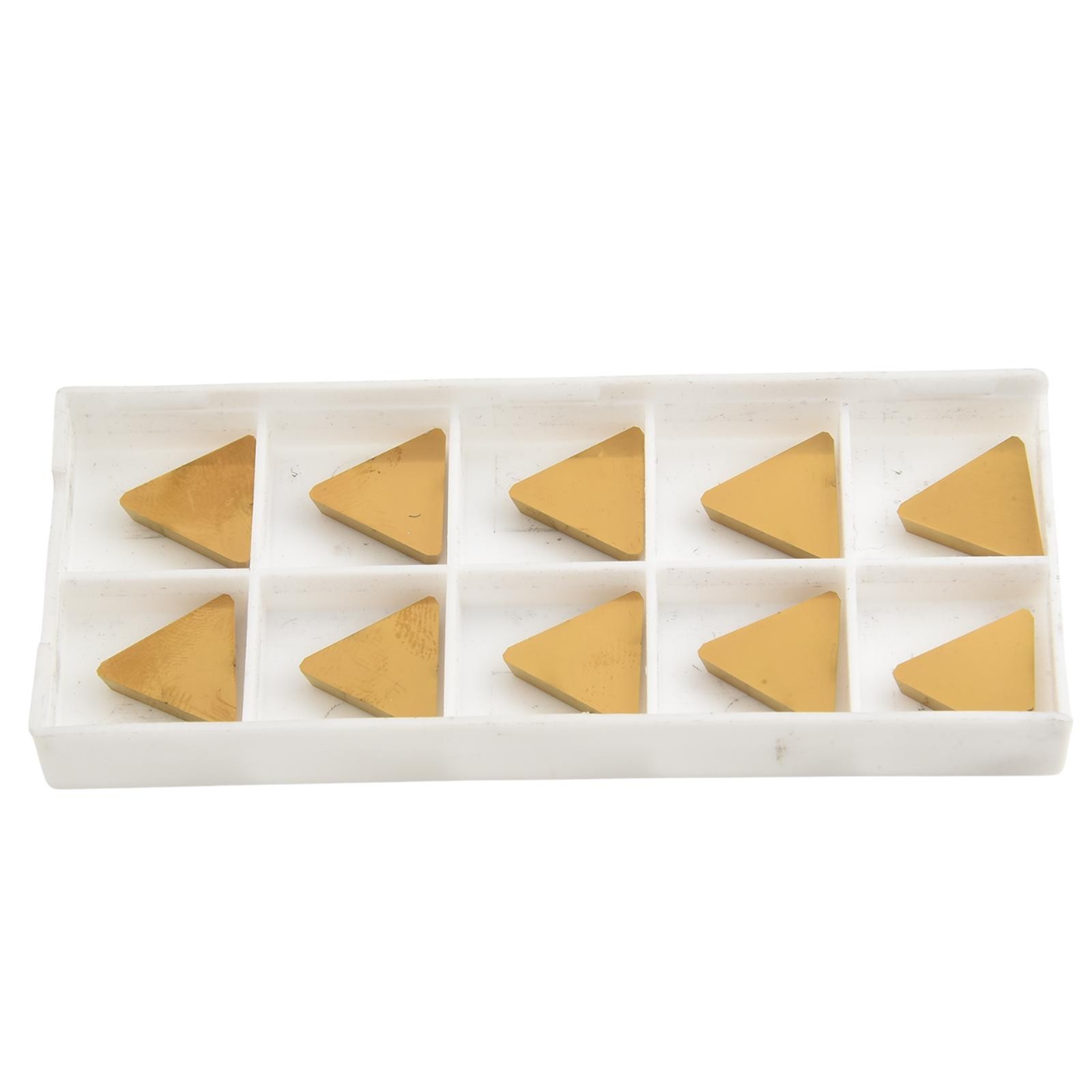 Milling Tools Pack of Ten with High Strength Carbide Insert Construction