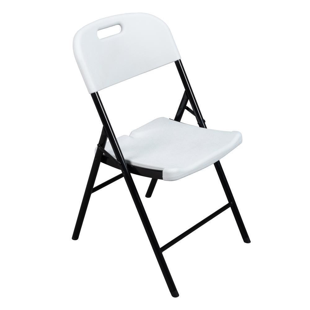 8 PCS Commercial Plastic Folding Stackable Chairs Seats Event Wedding Party