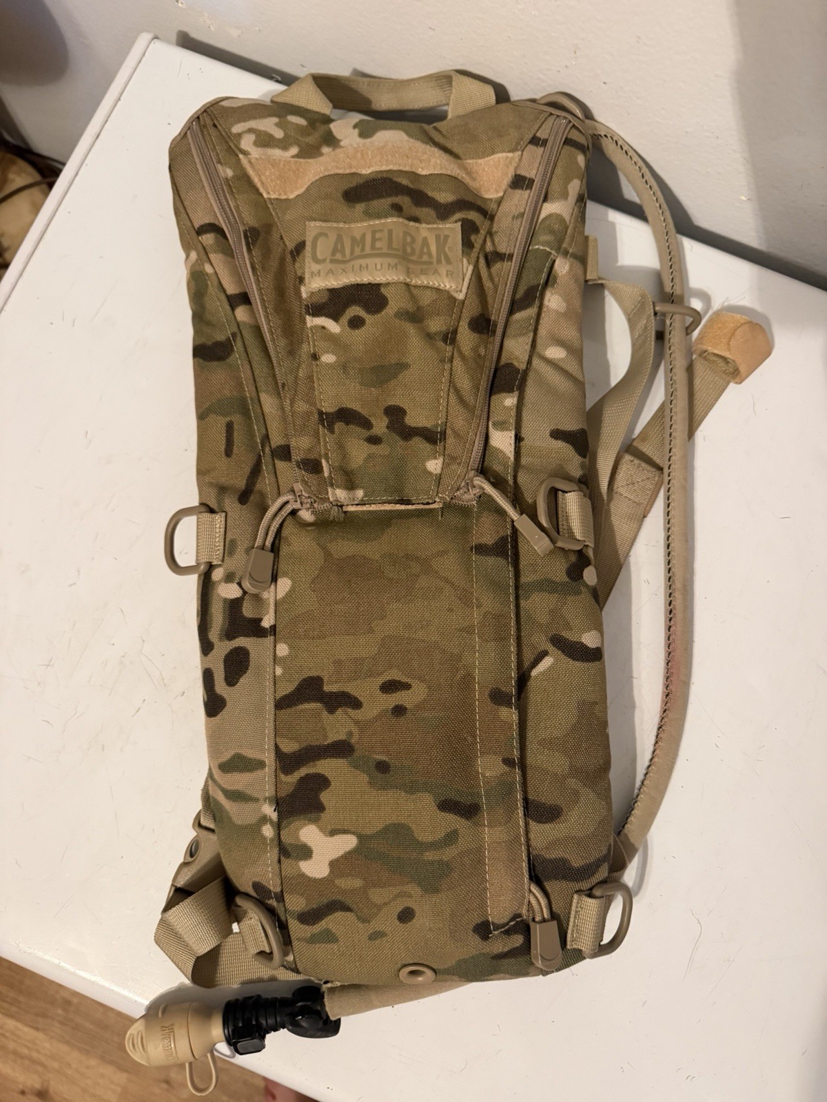 CamelBak Maximum Gear Military Hydration Pack Multicam Backpack 3L Used