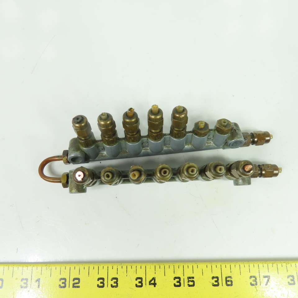 14-Port Lubrication Distribution Manifold