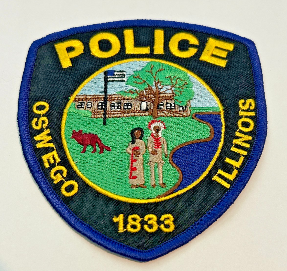 Oswego Illinois Police Patch Unused