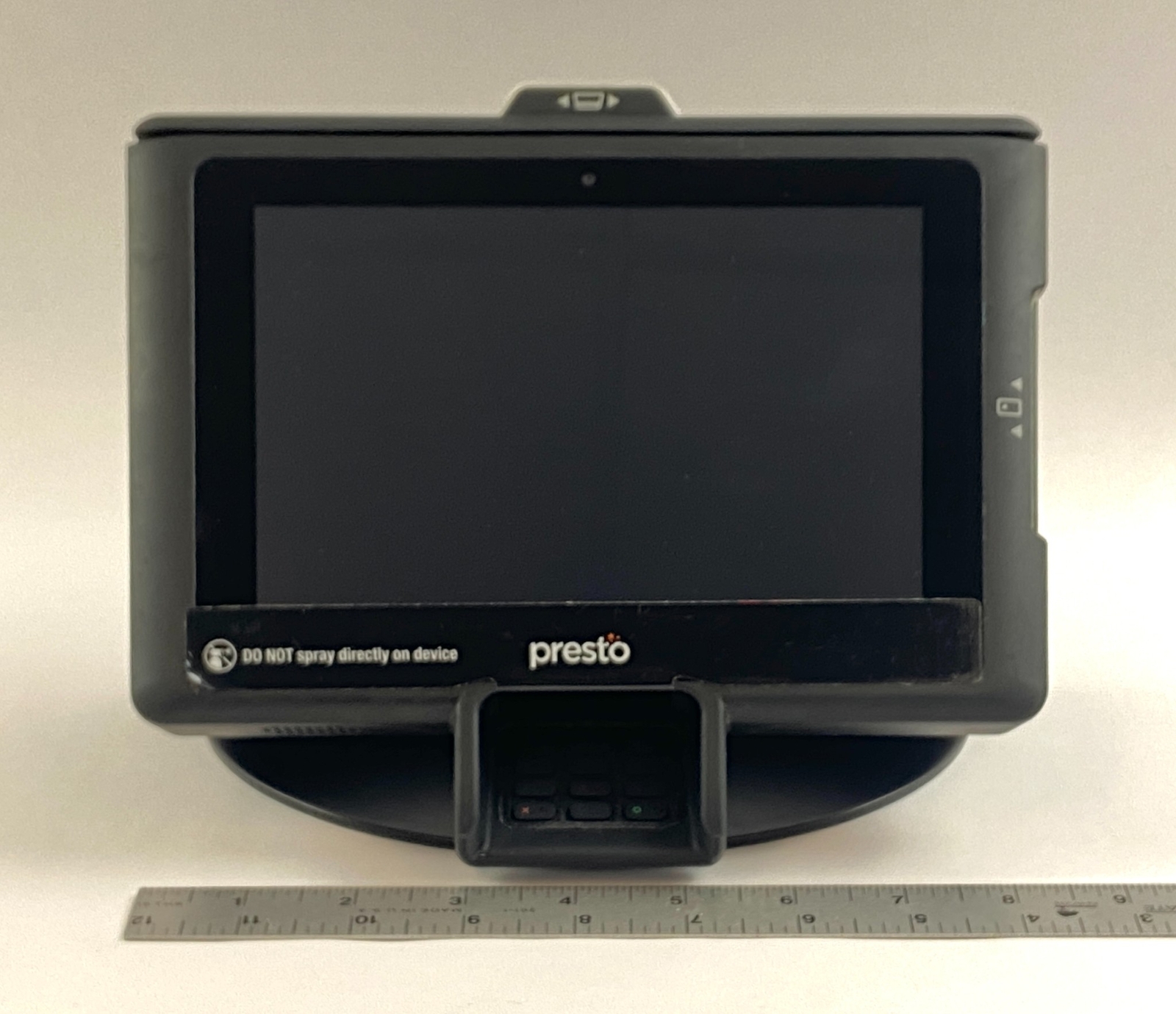 Presto A3 Secure Pay-at-Table POS Tablet Guest Ordering & Payment System