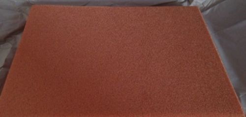 1pcs Copper Cu Foam Plate Sheet Size 100mm*100mm*1.6mm