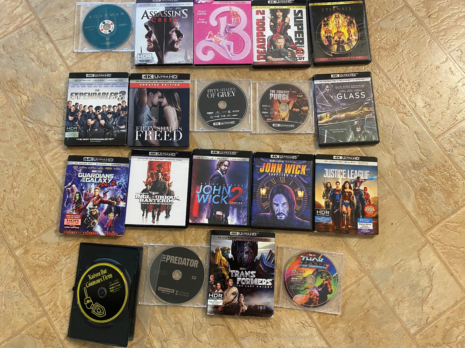 Create Your Own 4k Bluray Bundle - $8 each