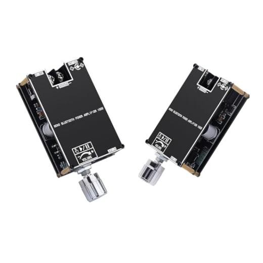 2Pack ZK-1001B Bluetooth Amplifier Board, 100W Mono AMP Black1 2PCS ZK-1001B
