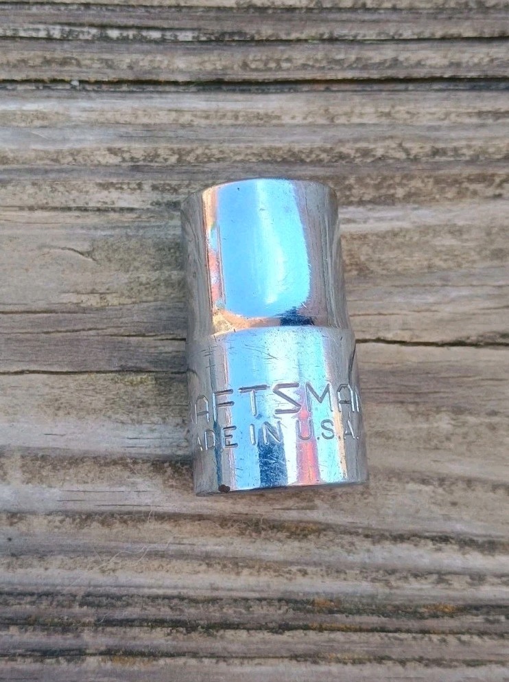 Vintage Craftsman 9/16" 12 Point Shallow Socket 1/2" Drive VV 47503 USA