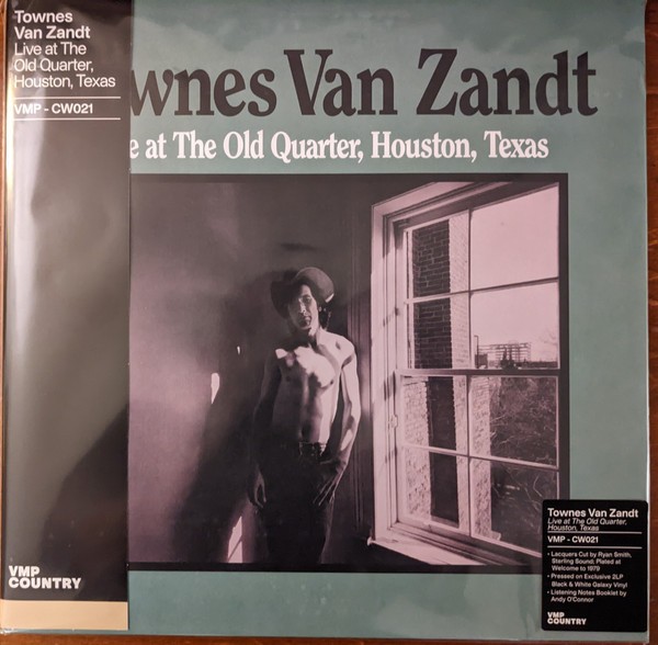 Townes Van Zandt - Live At The Old Quarter, Houston, Texas (COLOR VINYL) - FOLK