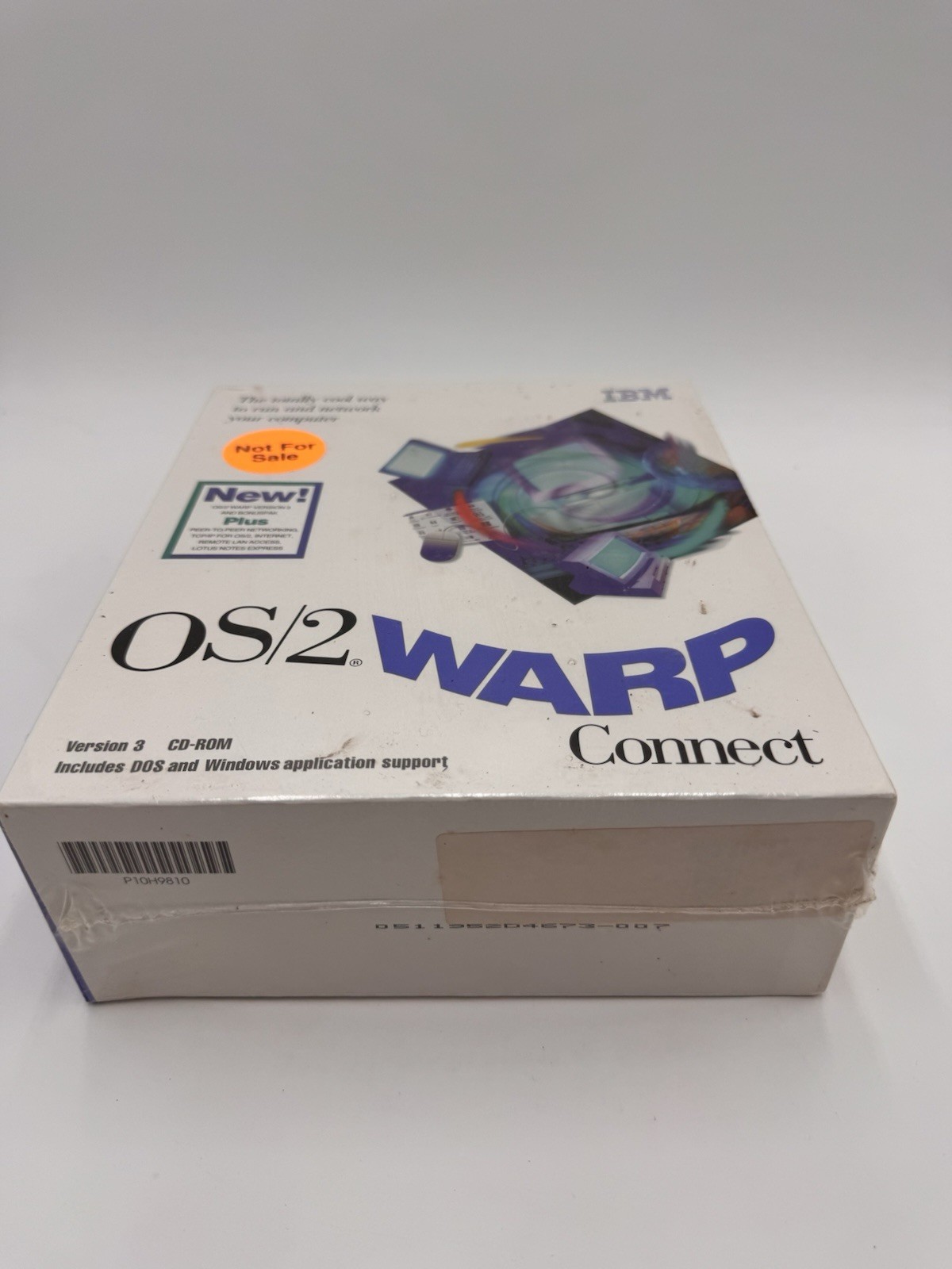 IBM OS/2 Warp Connect Version 3 CD-Rom Vintage Computer Software