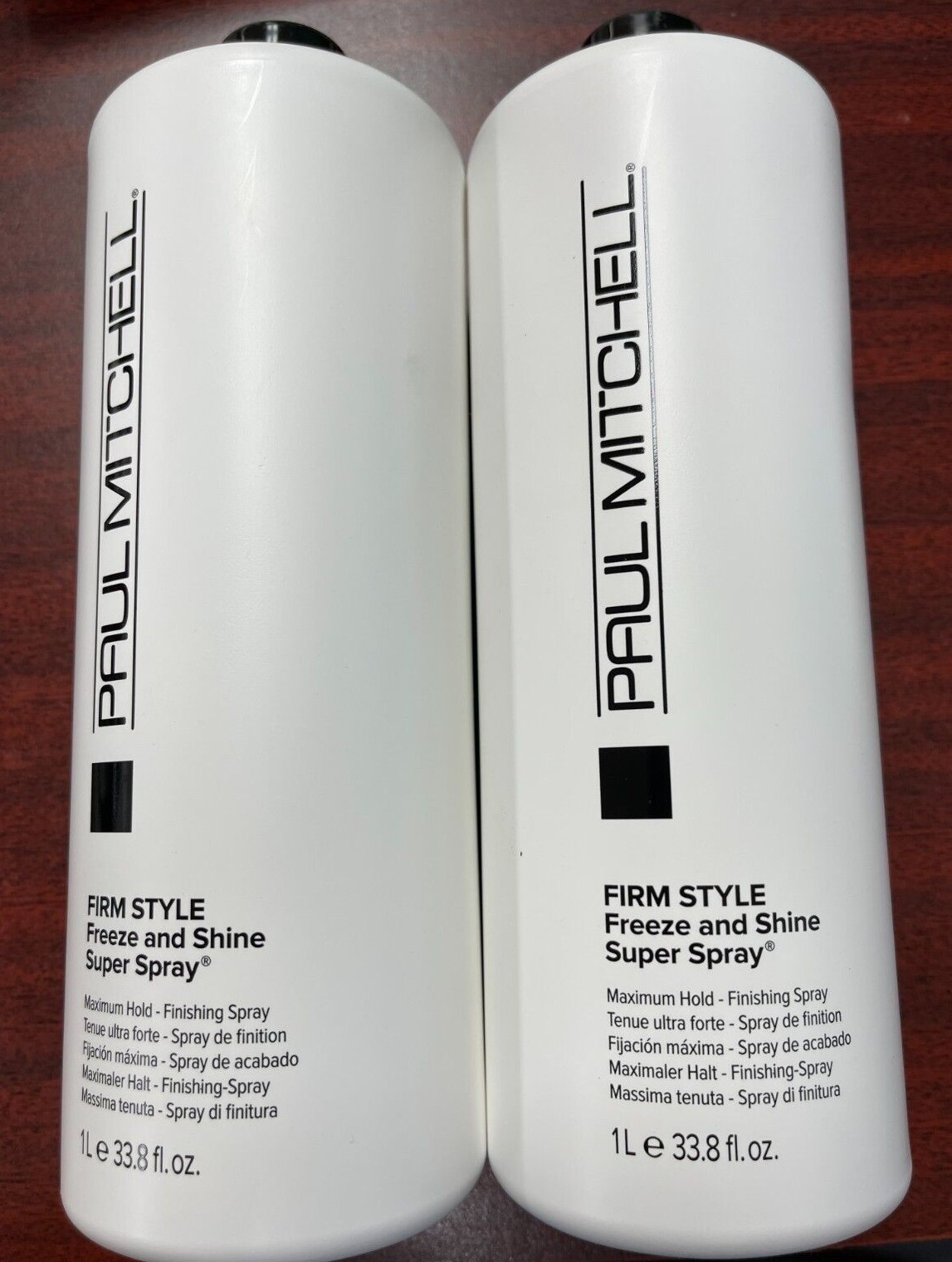 Paul Mitchell Freeze and Shine Super Spray 33.8oz (2) Two Pack