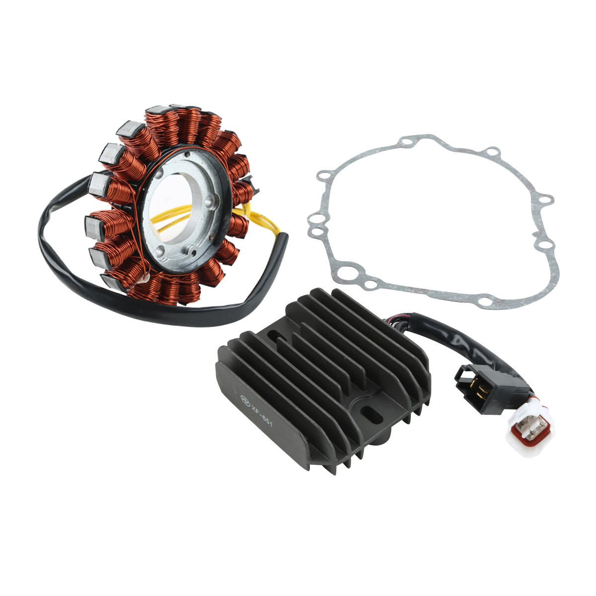 Stator & Regulator Rectifier Gasket Fit For Suzuki GSXR 600 GSX-R 600 2006-22 10