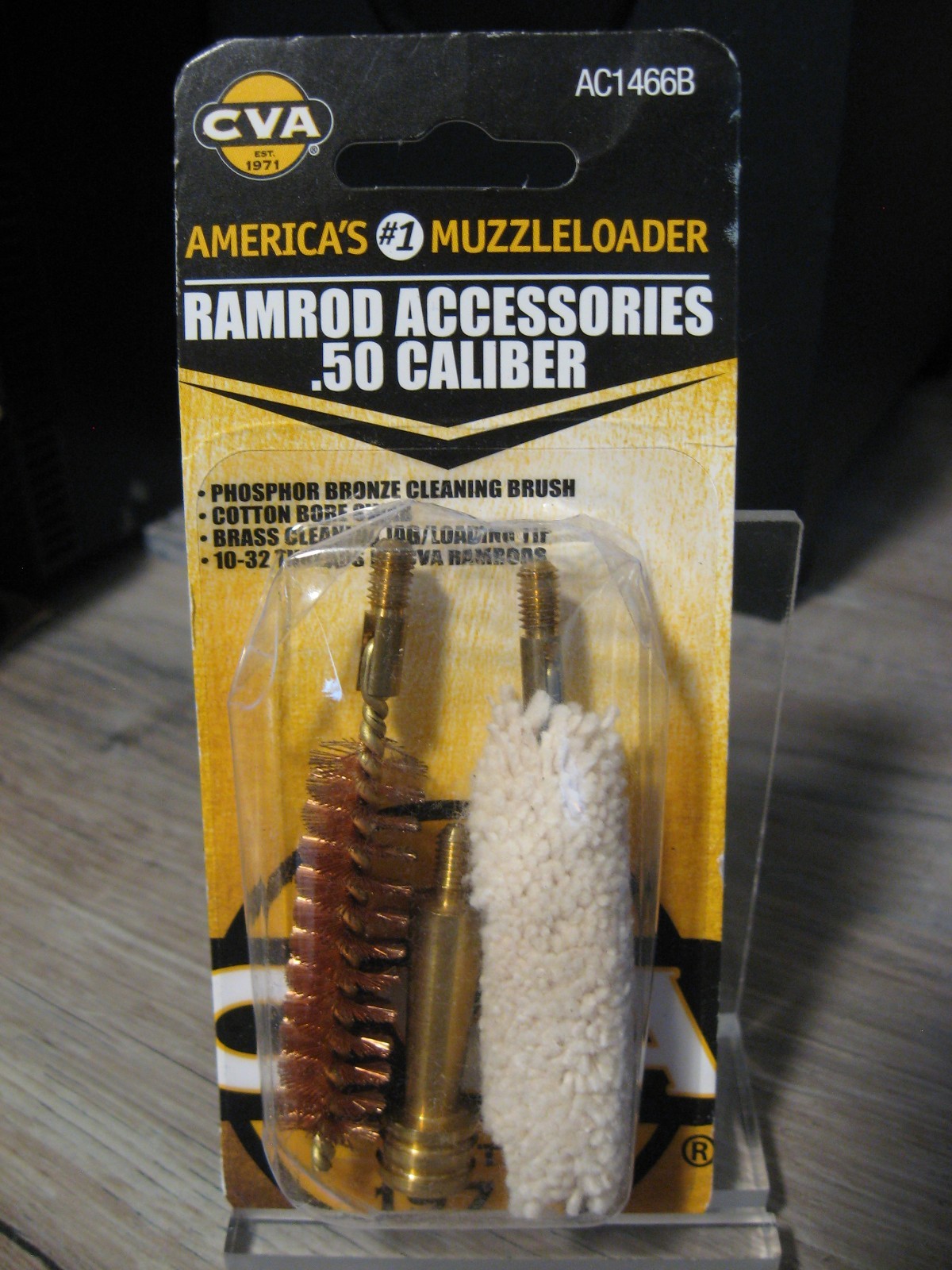 CVA Muzzleloader .50 Caliber Ramrod Accessories - 10-32 Threads - AC1466B