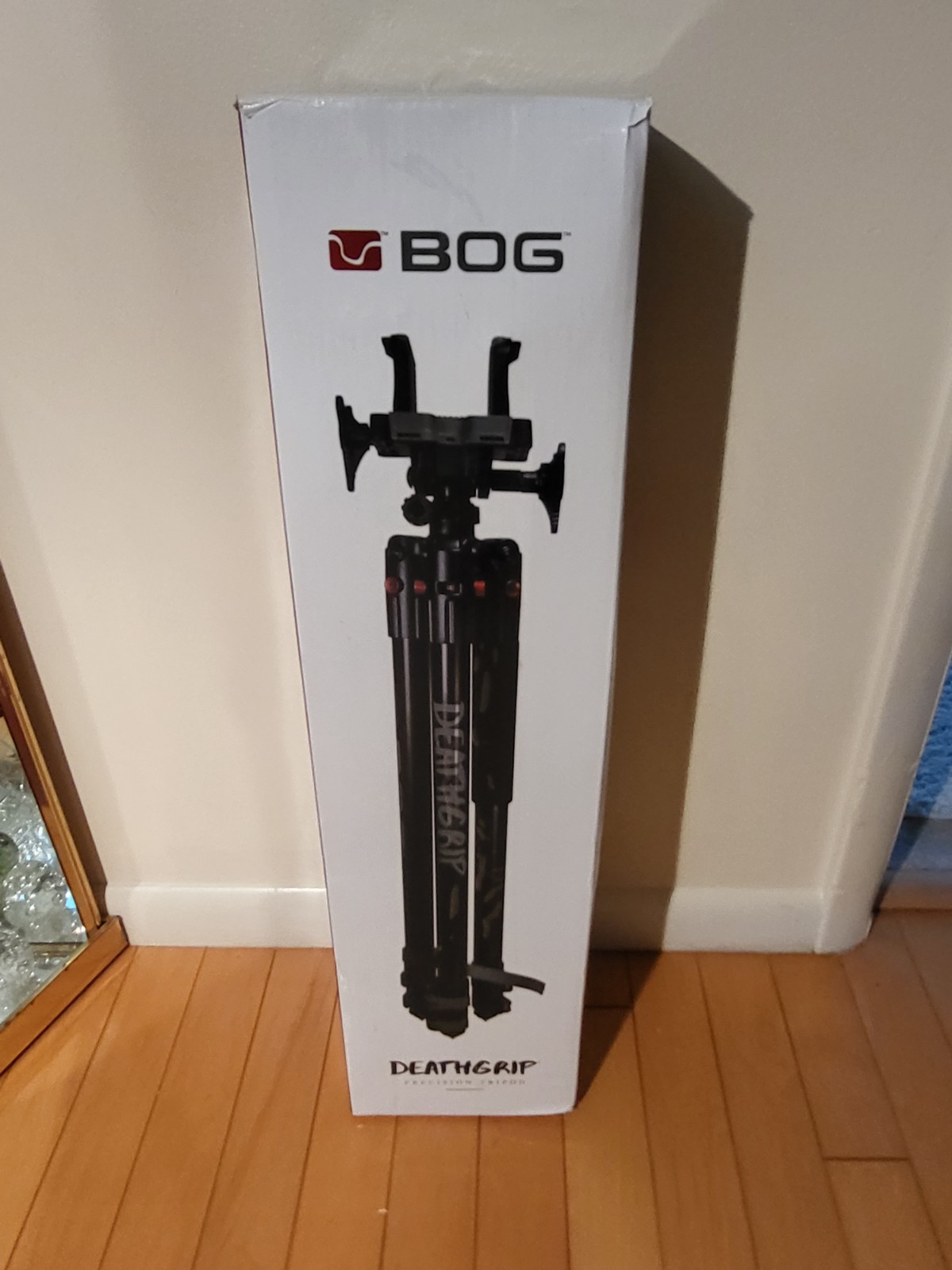 Bog Deathgrip Aluminum Shooting Tripod 72 Inch Adjustable Stable Hunting Support