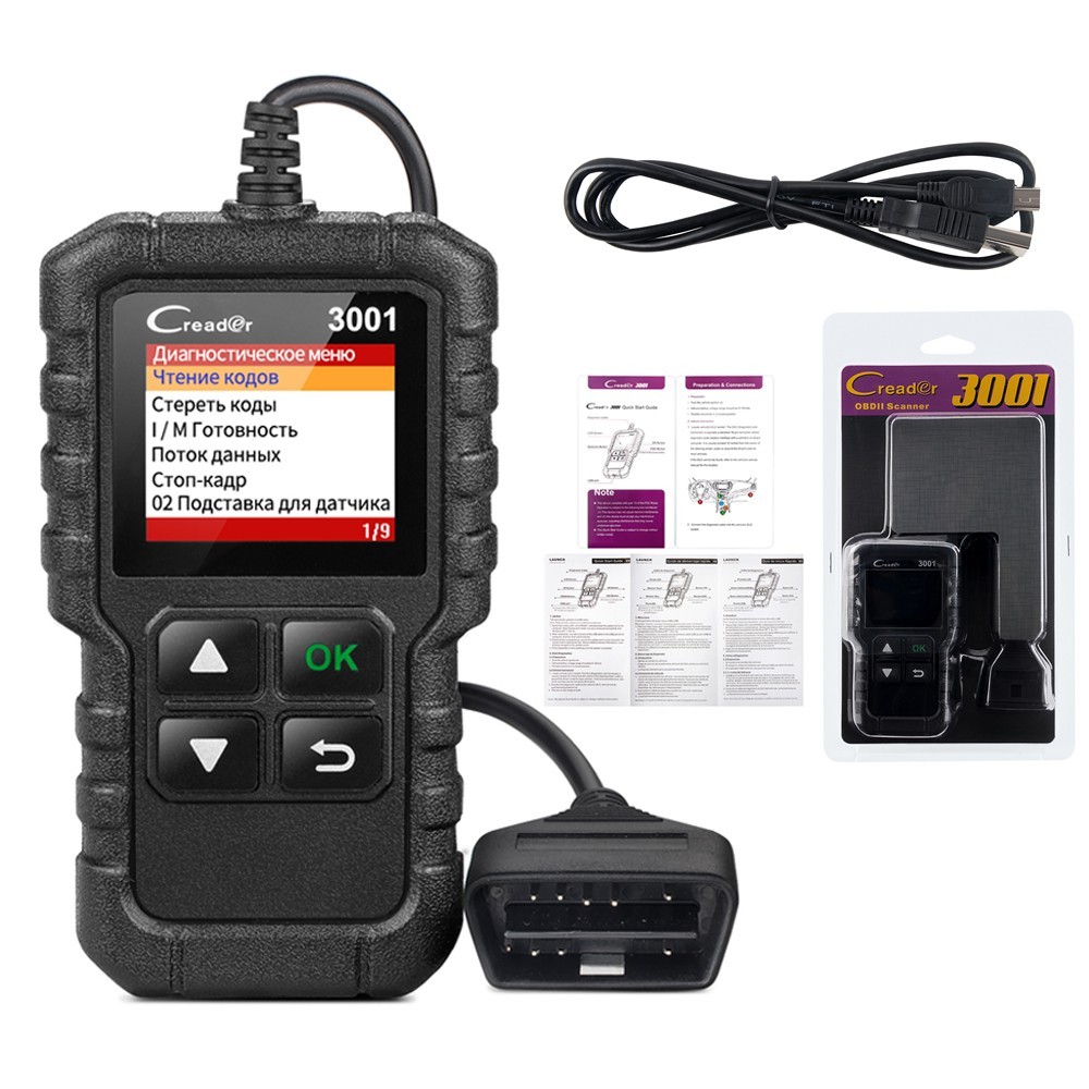 LAUNCH CR3001 OBD2 Scanner Code Reader Check Engine Light Auto Diagnostic Tool**