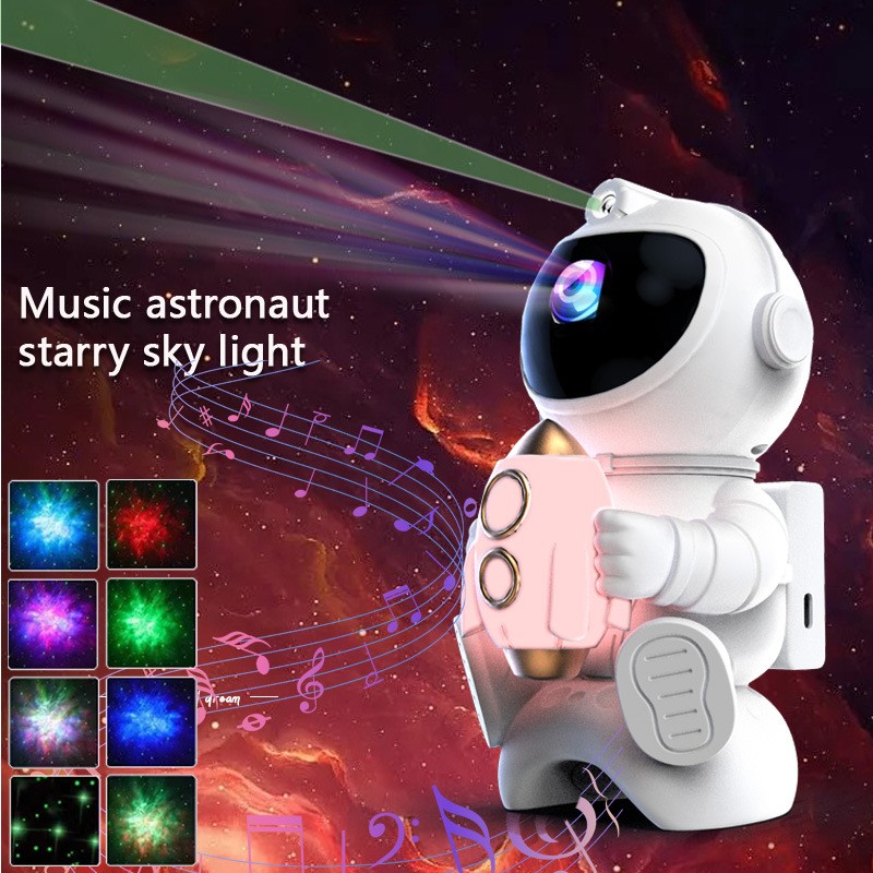 Astronaut Star Projector Galaxy Light Multiple Nebula Modes Remote Xmas Gift USA