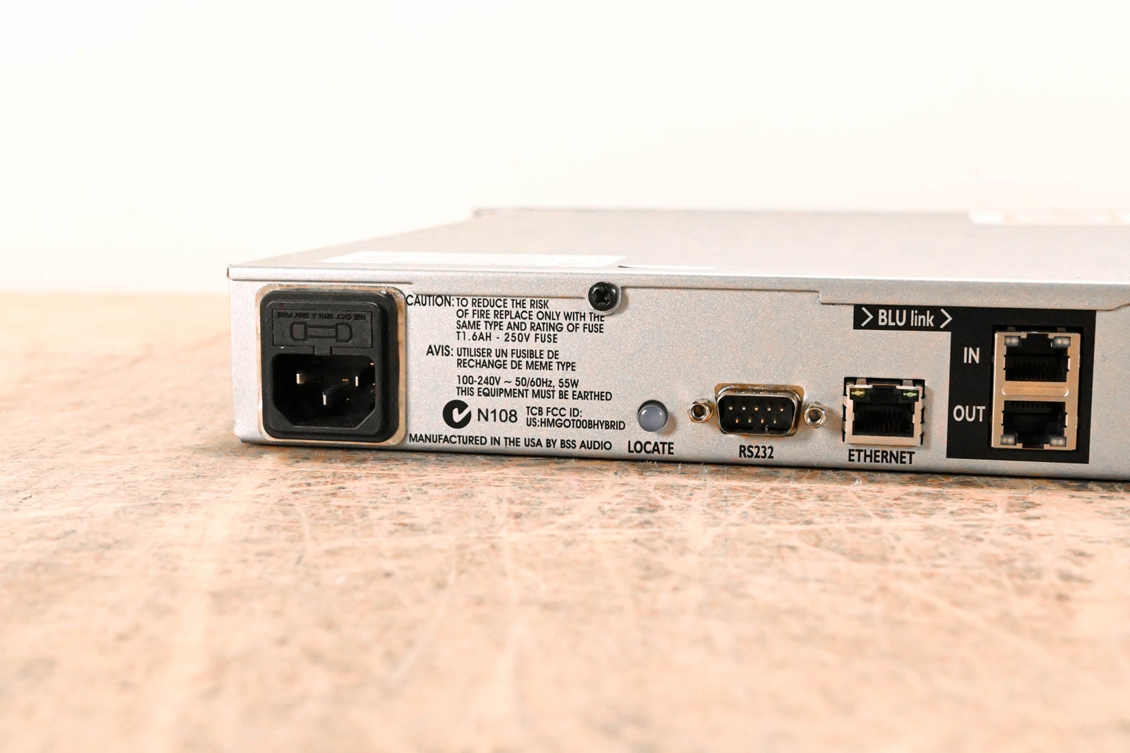 BSS London BLU-160 Networked Signal Processor CG01HYE