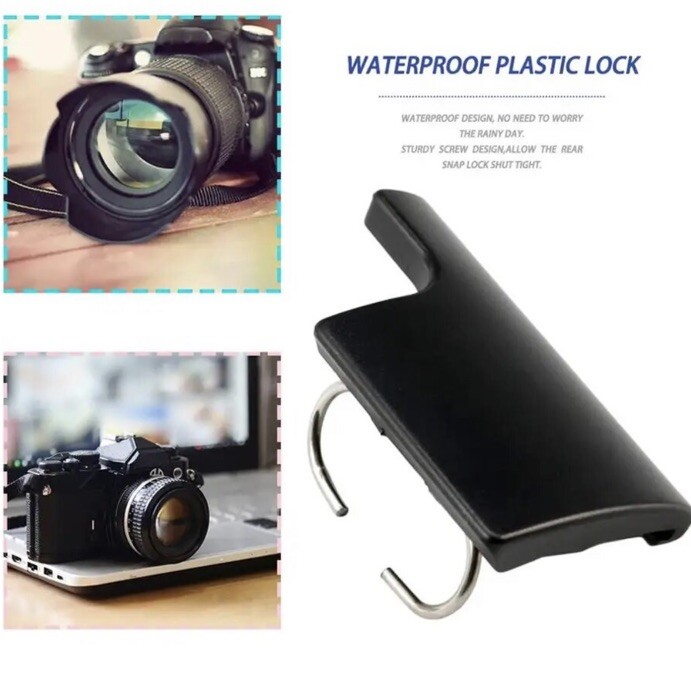 GOPRO HERO 3 + 4 SILVER EDITION LOCK ZIPPER LOCK HOOK