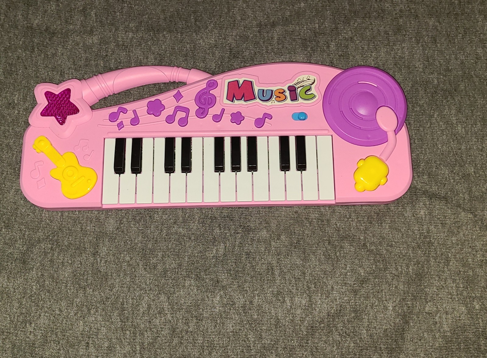 Pink Children's Kids Music & Art Educational Toy Keyboard 23 Keys Working