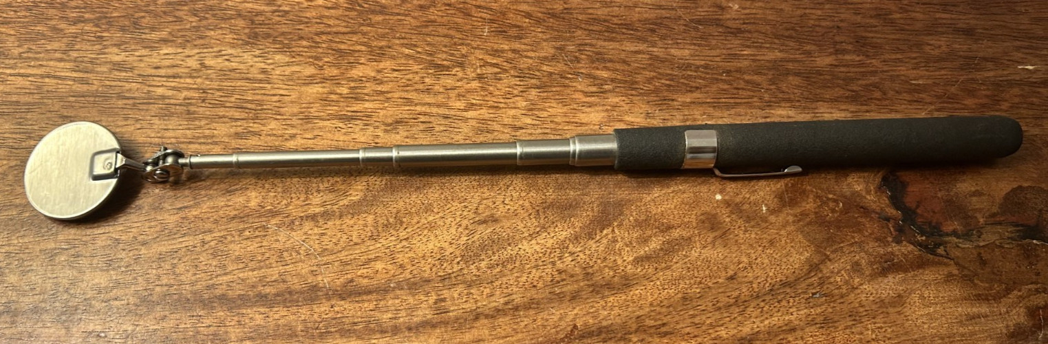 Ullman Devices HTE-2 1-1/4" Diameter Telescoping Inspection Mirror EXTENDABLE