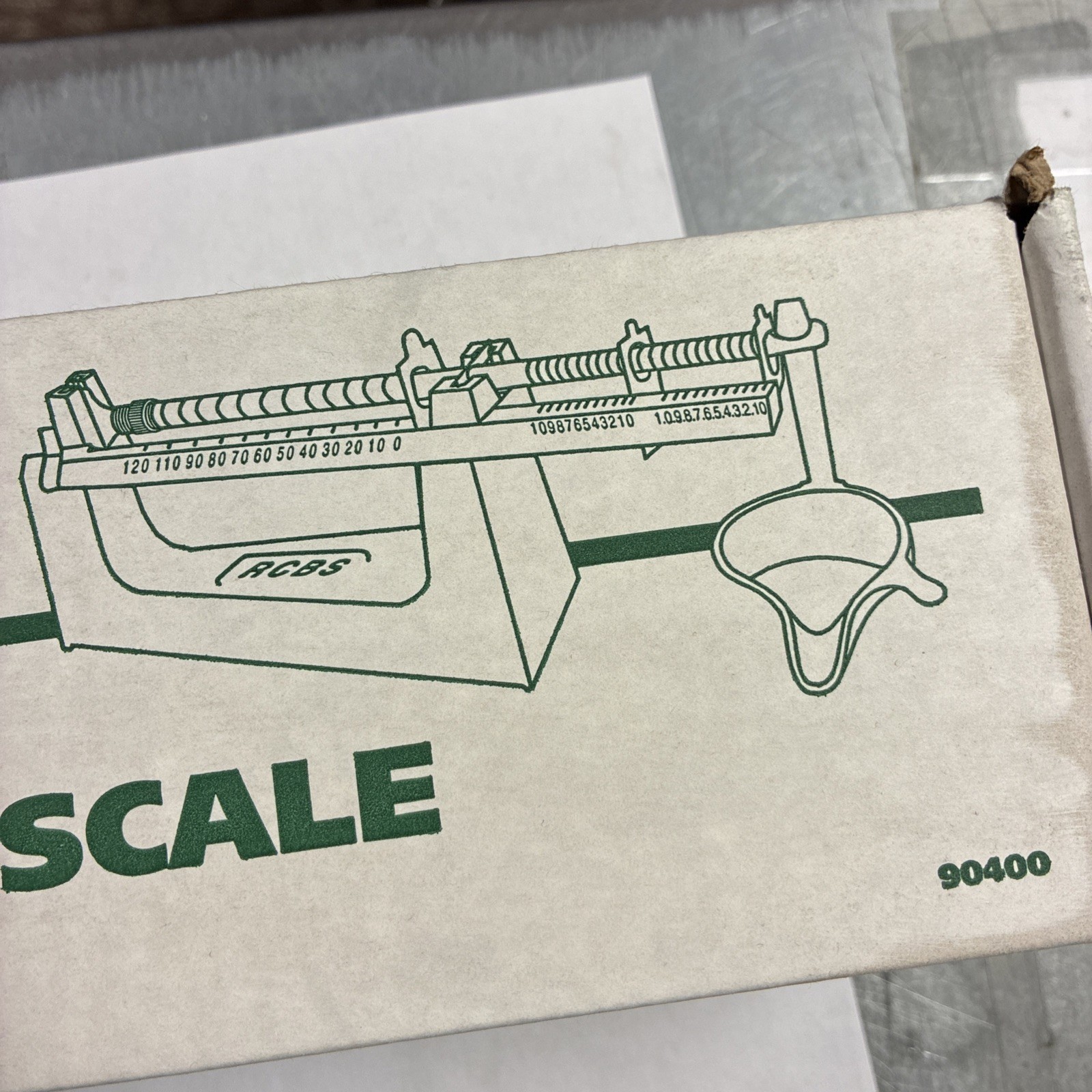 RCBS RC 130 Reloading Scale Mechanical Scale In Original Box W/ Instructions
