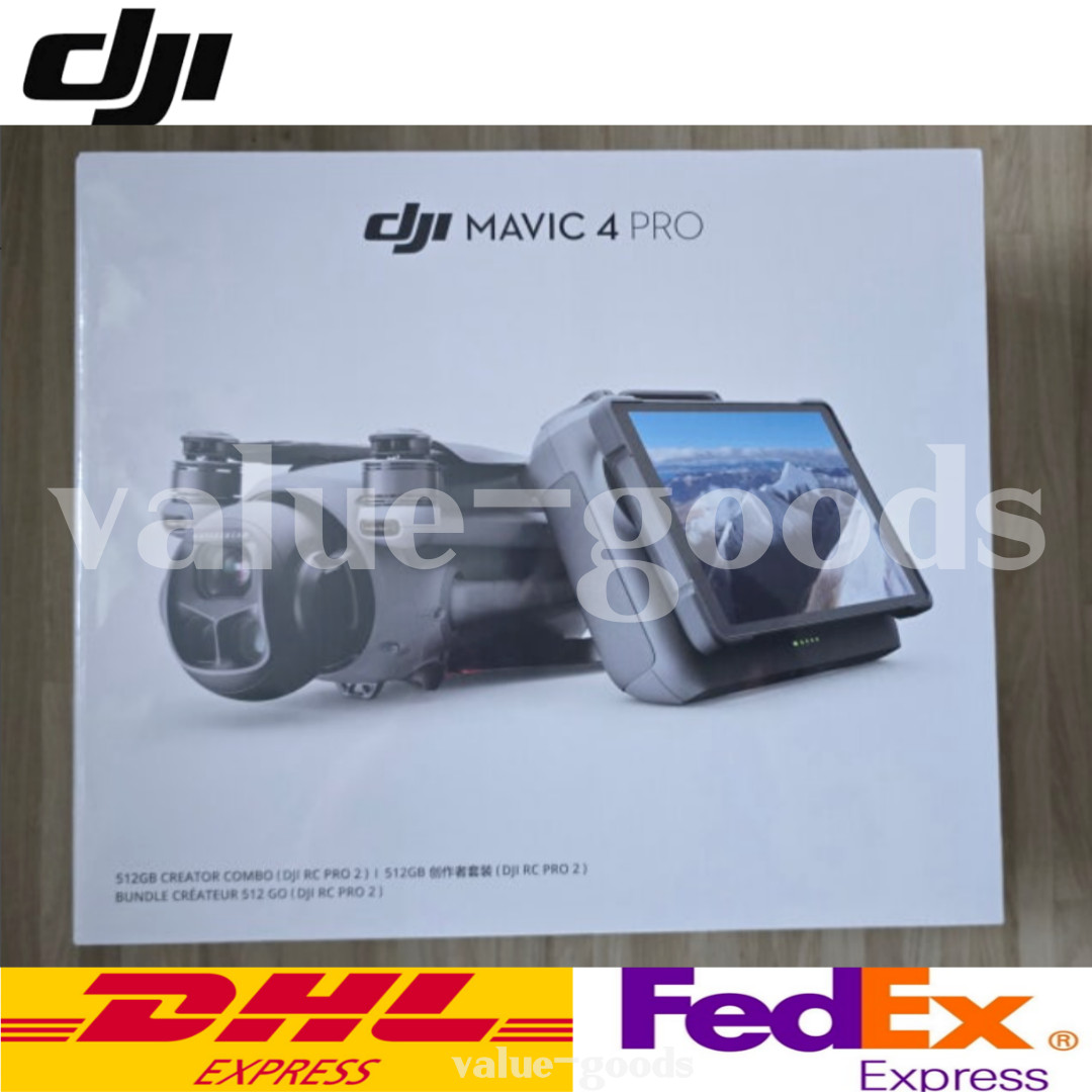 [NEW] DJI Mavic 4 Pro 512GB Creator Combo(DJI RC2 Pro2+3 Batteries) Camera Drone
