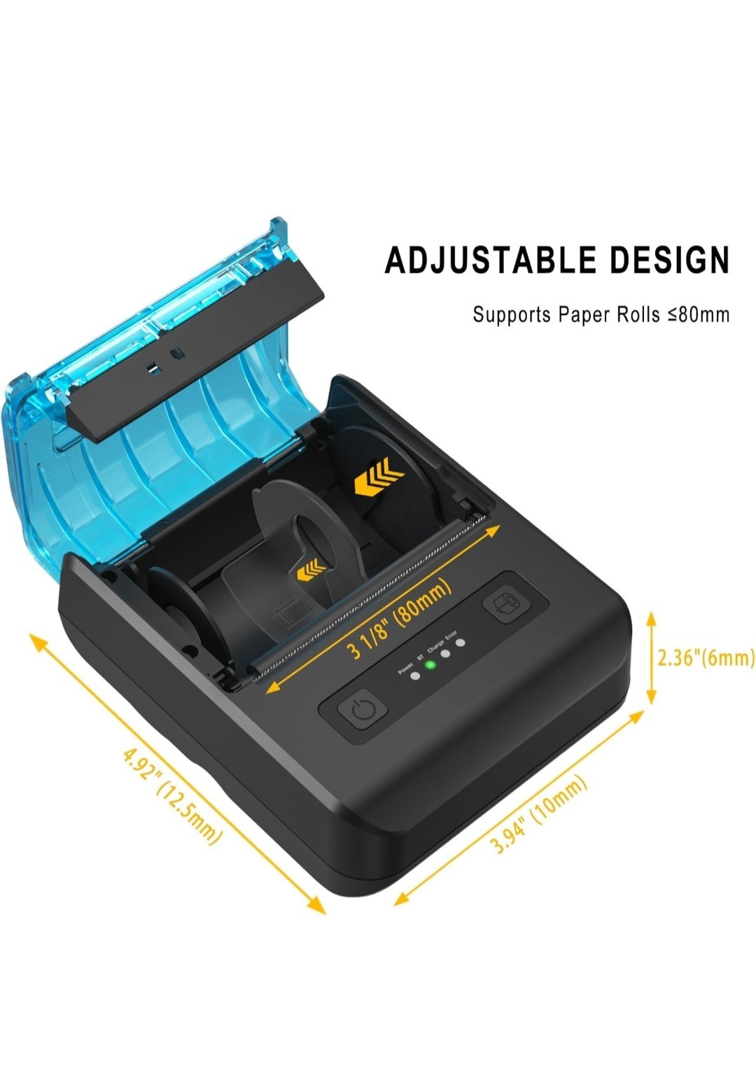 ETPrin POS Receipt Printer 80mm Mobile Mini Thermal Printer for Android