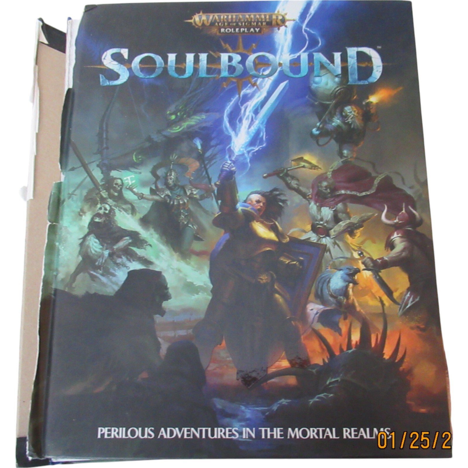 Soulbound Warhammer Age of Sigmar Roleplay Book Adventure Game DMG PKG