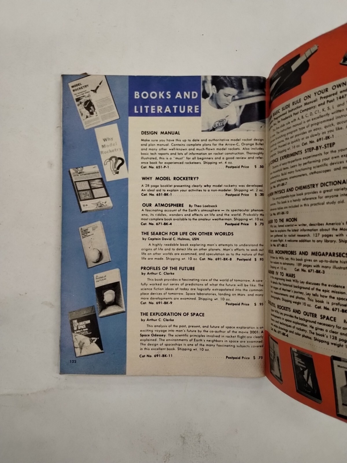Estes Rocket Supplies "Model Rocket" Supplies Catalog 1969-original