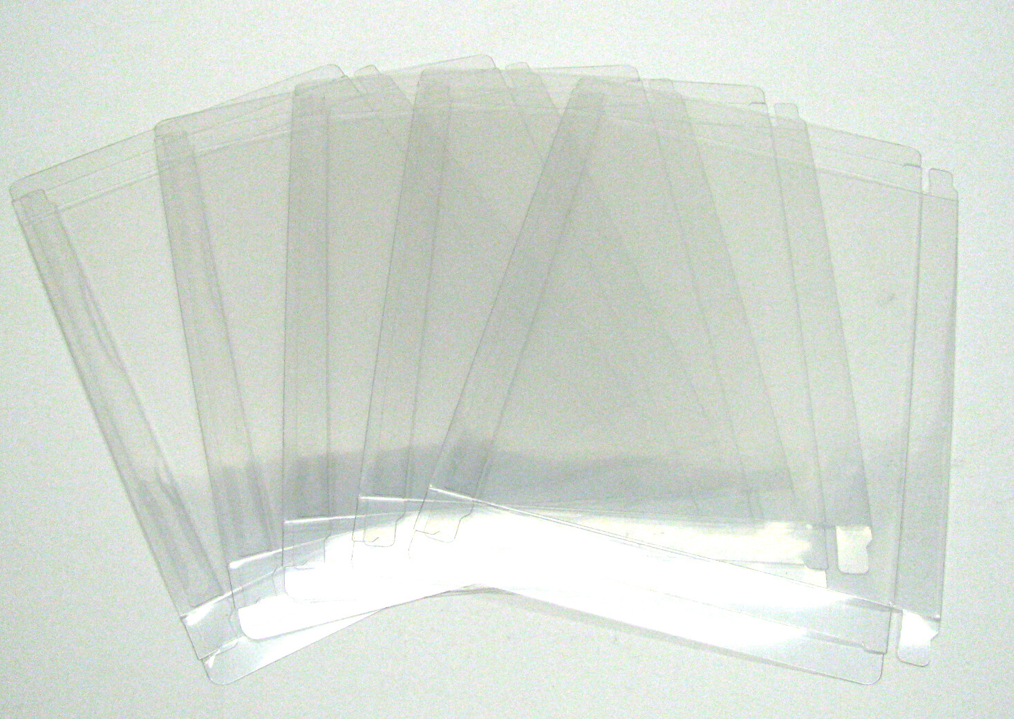 10x SONY PSP UMD VIDEO CIB CLEAR PROTECTIVE BOX PROTECTOR SLEEVE CASE