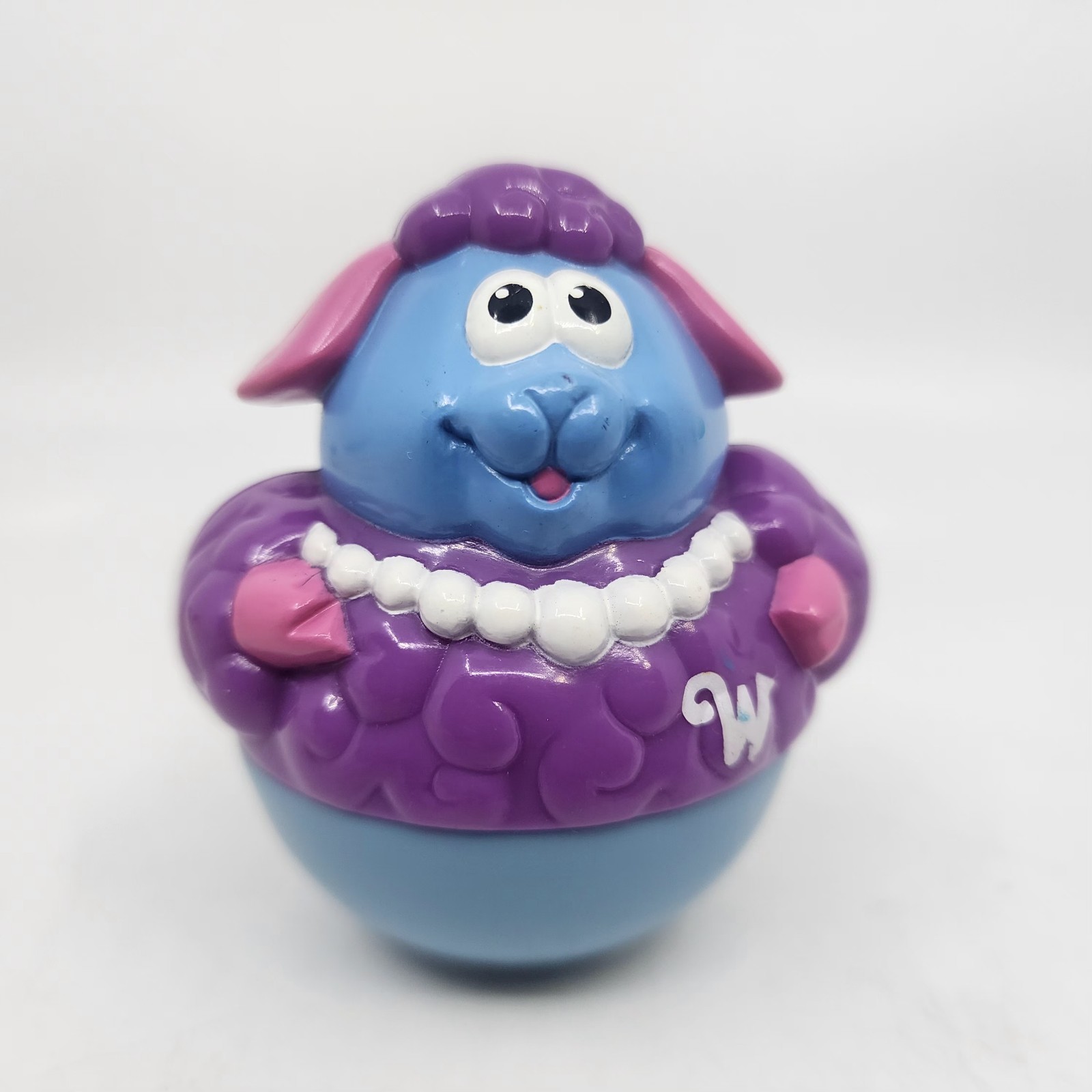 Hasbro Weeble Wobble Sheep Lamb Figure Amelie Winkington Toy Playschool 2003