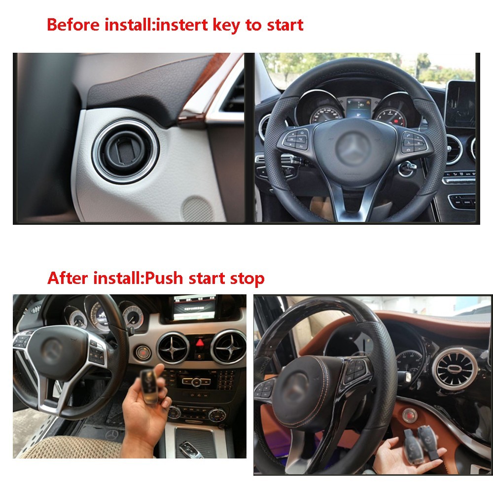 Push start Remote start ,keyless entry for Mercedes Benz W211