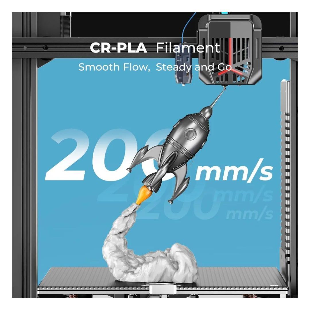 Creality 1.75mm PLA 1Kg White Filament with Precise Spooling Control
