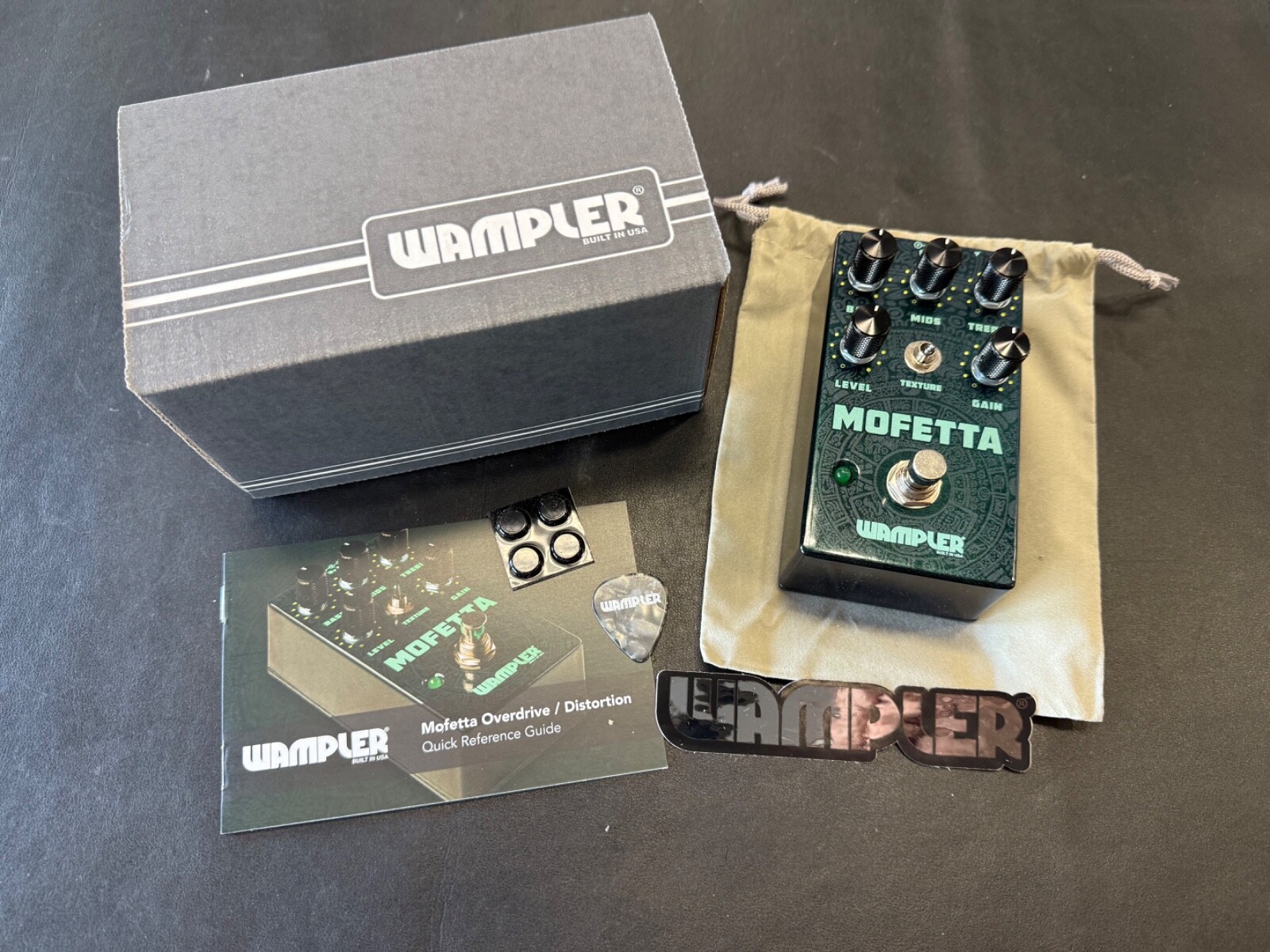 Wampler Mofetta Overdrive Distortion Effects Pedal - New!