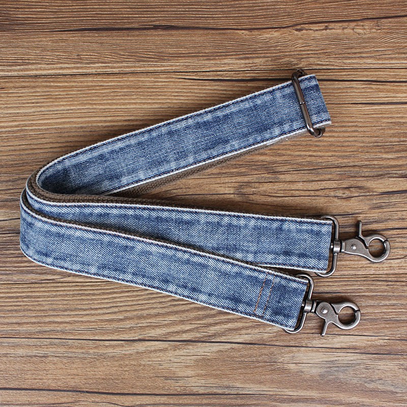 Replacement Denim Strap 1.5inch Adjustable Band Detachable Crossbody Bag Classic