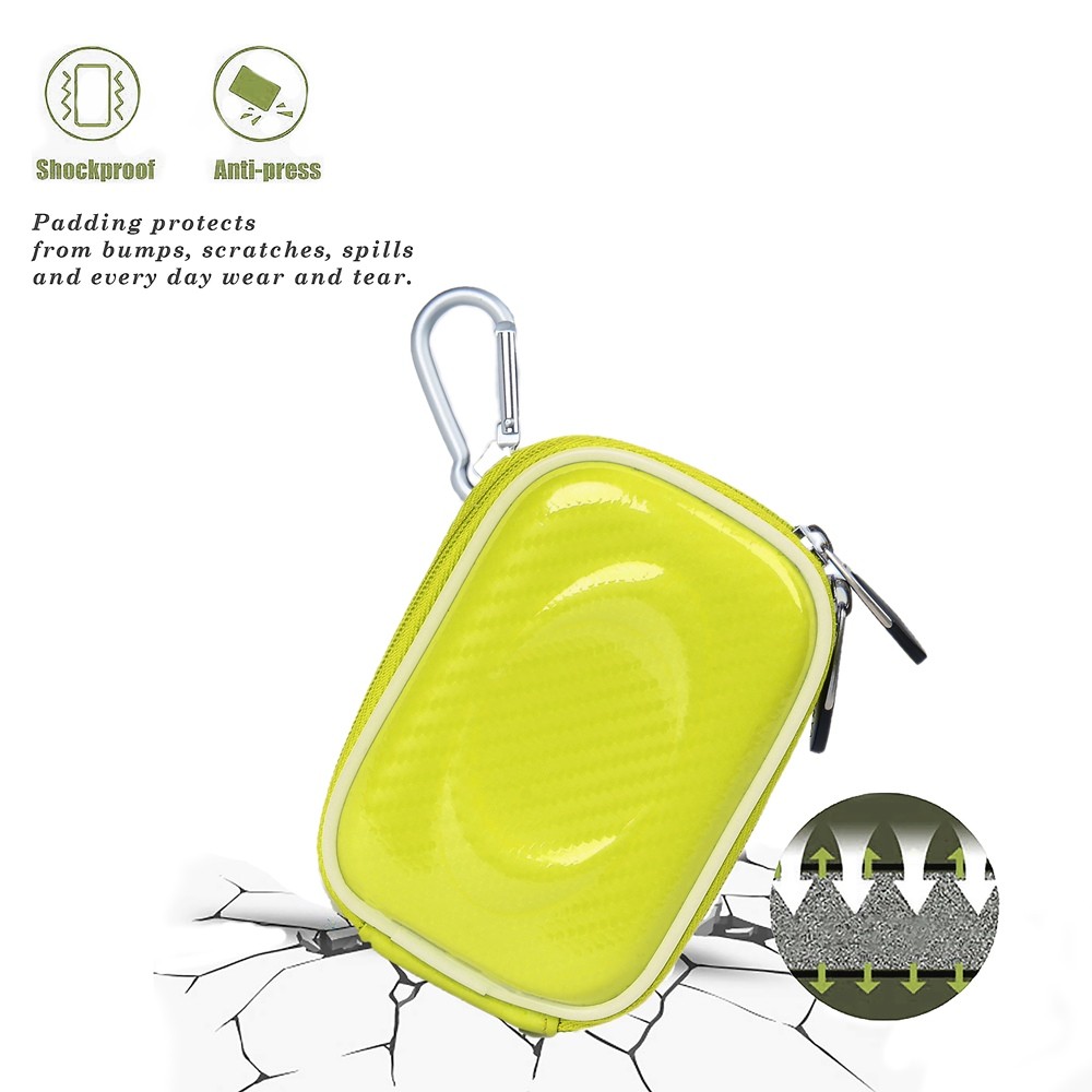 Padded Mini Gadget Carry Case Hard Shell Protection for Small Electronics