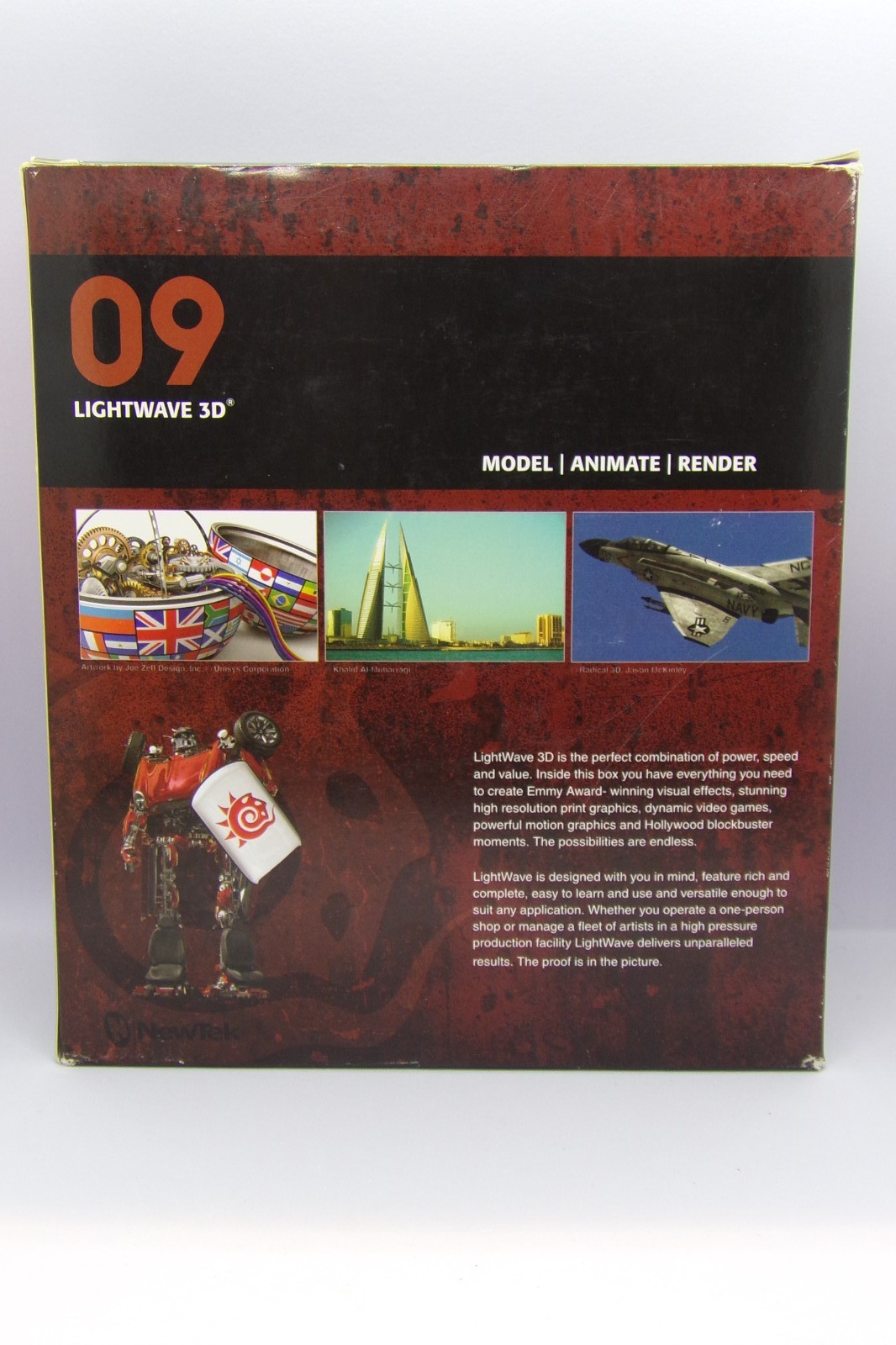 Ultra Rare Lightwave 3D Version 9 Computer Graphics Software Bundle (No USB)