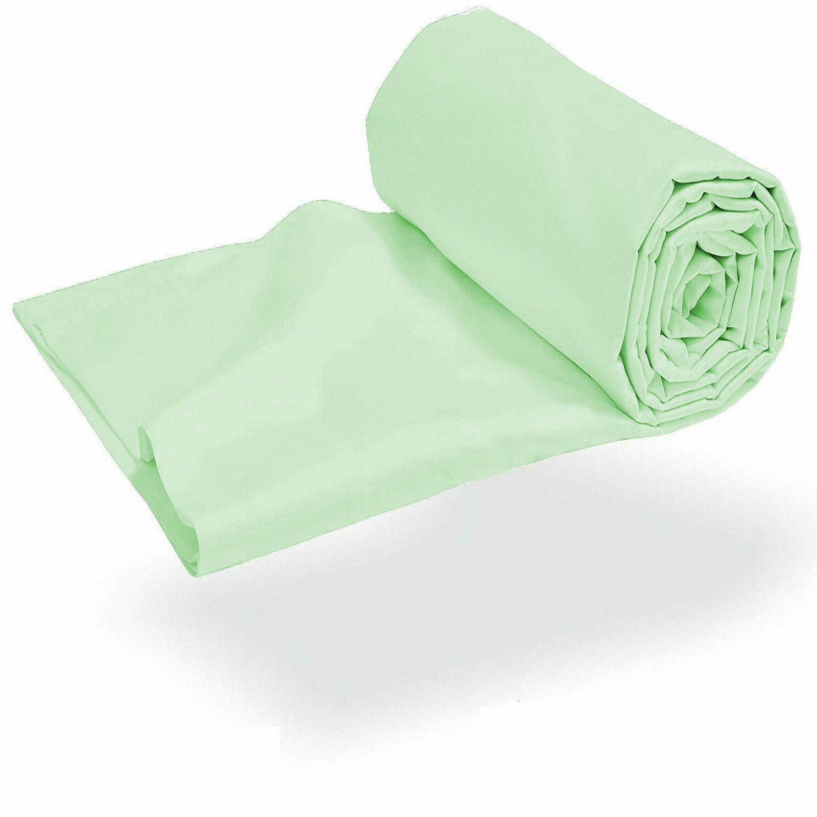 12/15/18/21 Inch Deep Pocket Sheets Egyptian Cotton Sage Solid Select Item