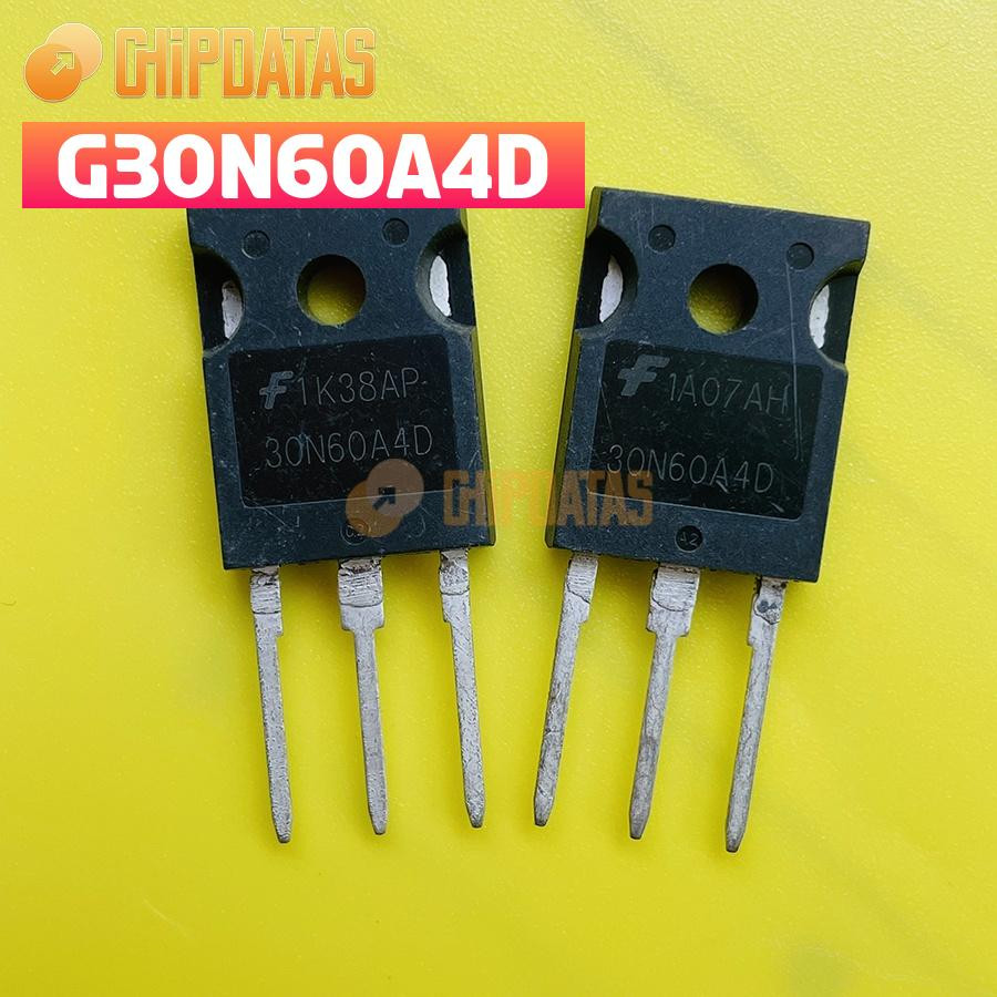 4PCS New Fairchild G30N60A4D TO-247 N-Channel MOSFET