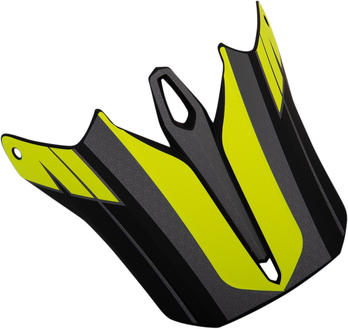 Z1R Visor for F.I Helmets - Hysteria, Hi-Viz Yellow/Gray Motorcycle 0132-1360