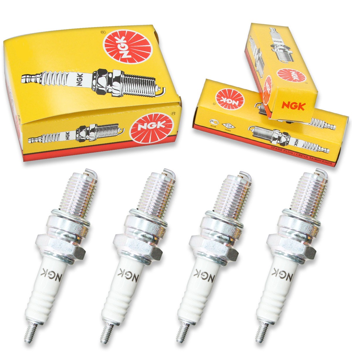 4pcs Lifan LF250ST-2 NGK Standard Spark Plugs 250 Kit Set Engine pu